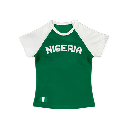 Nigeria Jersey Baby Tee